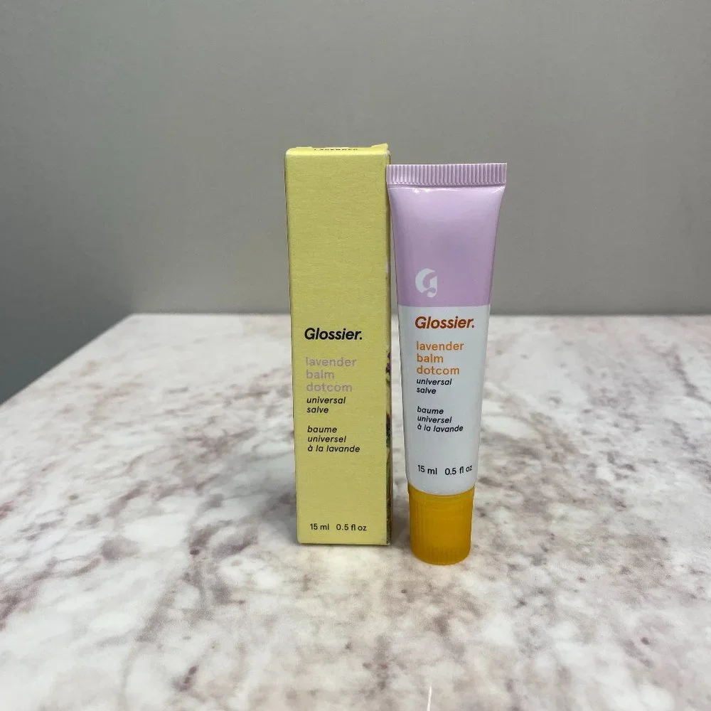 Glossier Lavender Balm Dot Com Lip Balm Gloss Vegan